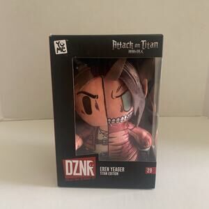 DZNR YuMe ATTACK ON TITAN 7in DZNR Collectible Plush Eren Yeager Titan Edition